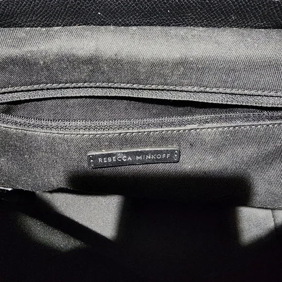 REBECCA MINKOFF Black Satchel/Crossbody Bag - NWOT - Picture 2 of 6